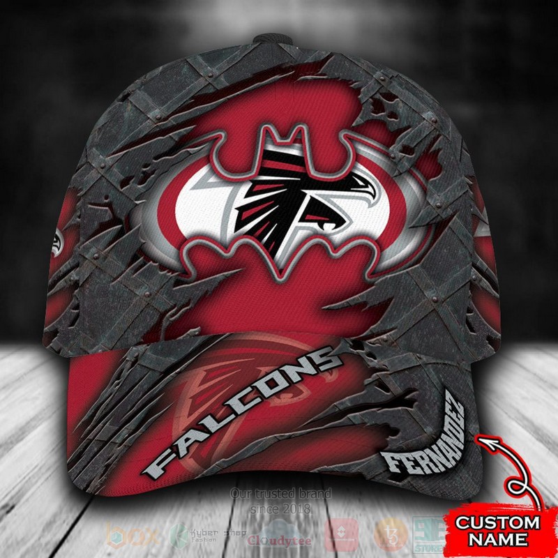 NFL_Atlanta_Falcons_Batman_Custom_Name_Cap