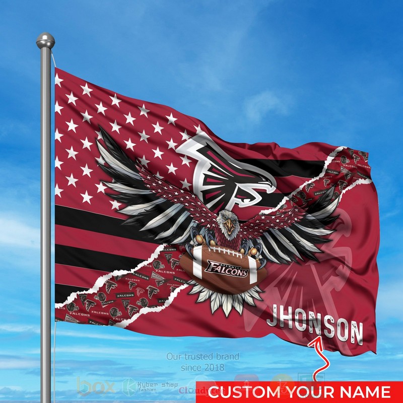 NFL_Atlanta_Falcons_Custom_Name_Flag