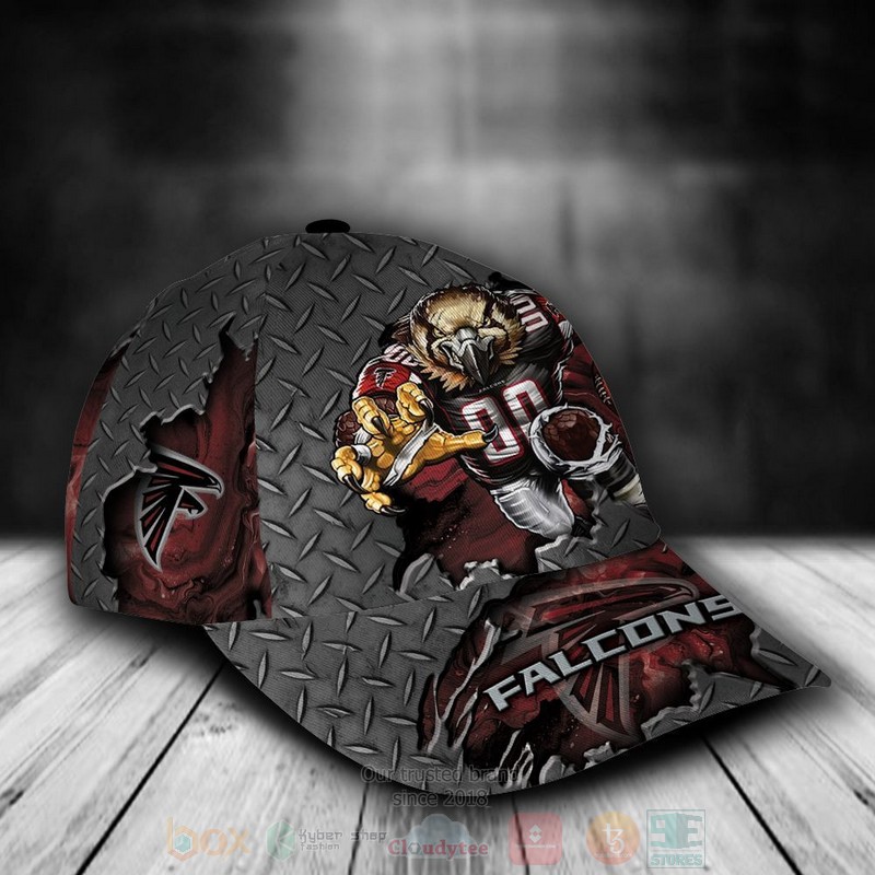 NFL_Atlanta_Falcons_Mascot_Custom_Name_Cap_1