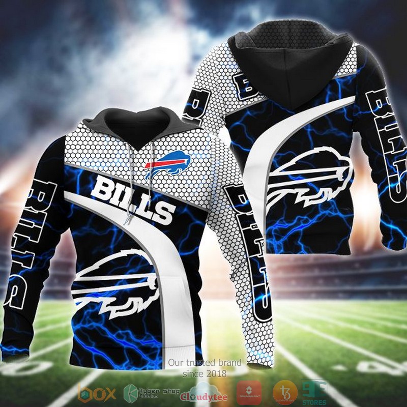 NFL_Buffalo_Bills_lightning_Black_3d_hoodie