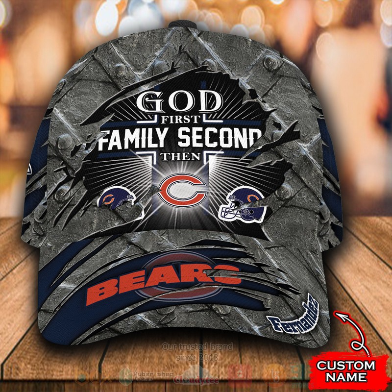 NFL_Chicago_Bears_Custom_Name_Cap