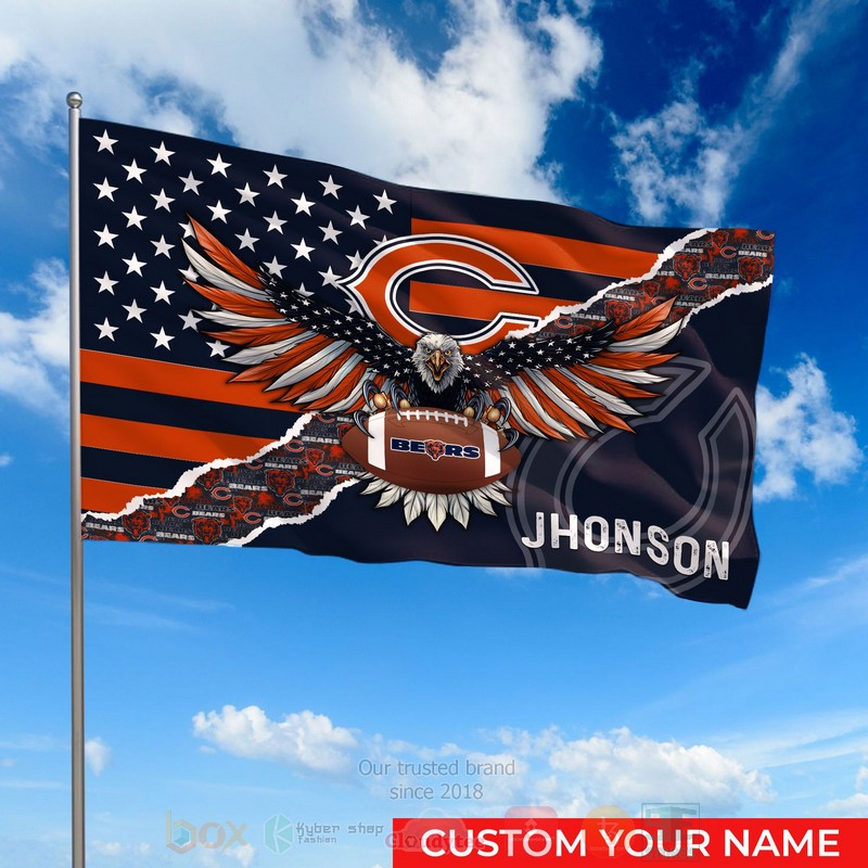 NFL_Chicago_Bears_Custom_Name_Flag_1
