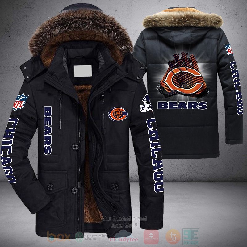 NFL_Chicago_Bears_Gloves_Parka_Jacket