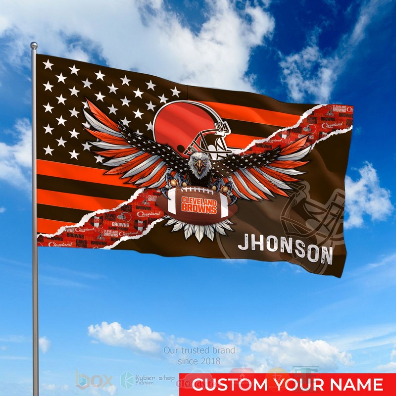 NFL_Cleveland_Browns_Custom_Name_Flag_1