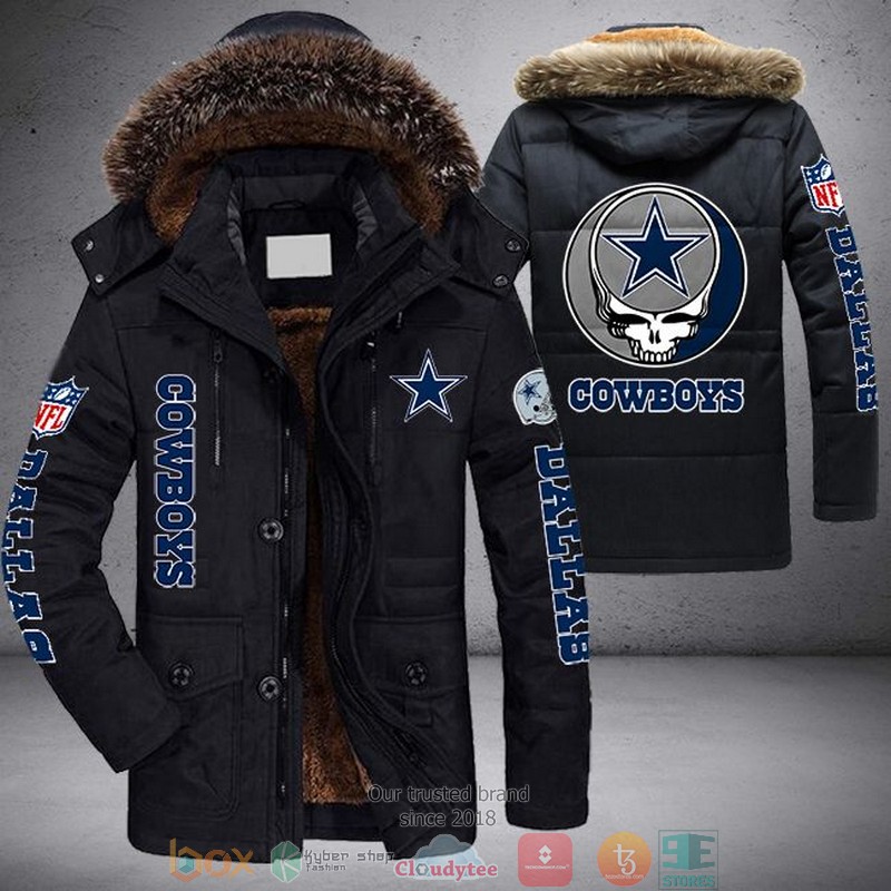 NFL_Dallas_Cowboys_Skull_logo_Parka_Jacket