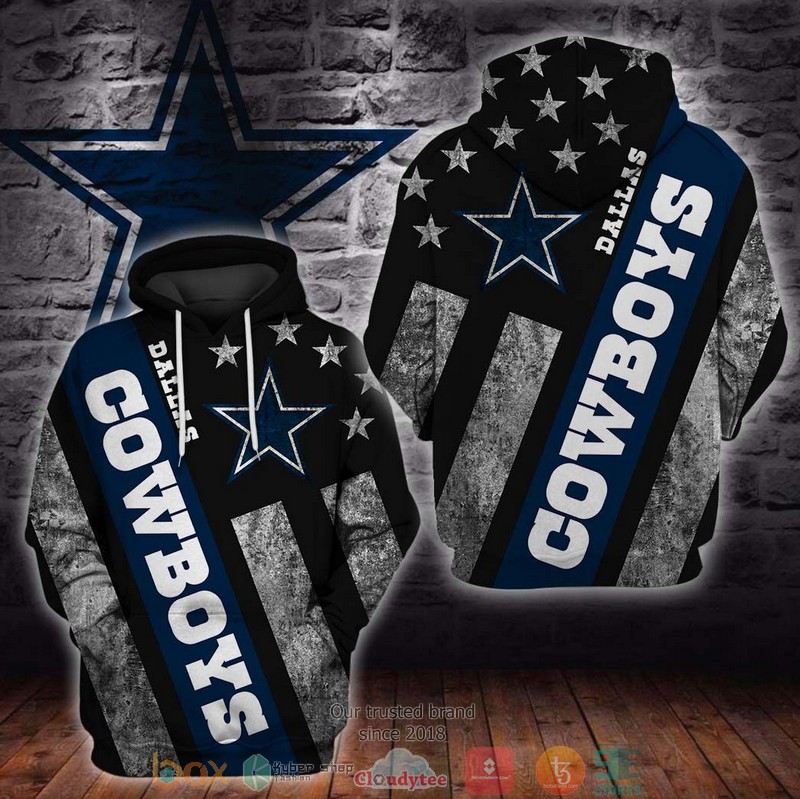 NFL_Dallas_Cowboys_US_Flag_Dark_blue_3d_Hoodie