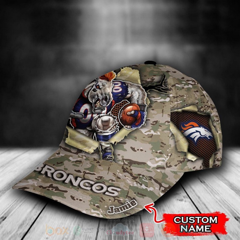 NFL_Denver_Broncos_CAMO_Mascot_Custom_Name_Cap_1