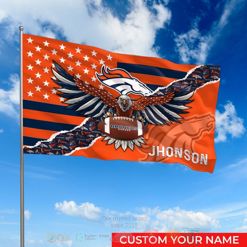 NFL_Denver_Broncos_Custom_Name_Flag_1
