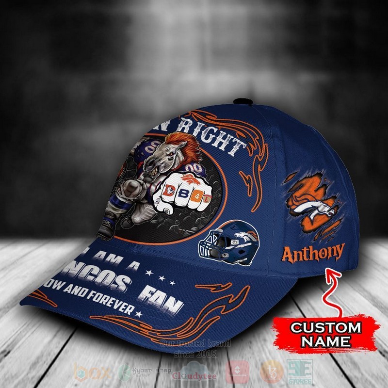NFL_Denver_Broncos_Mascot_Custom_Name_Cap_1