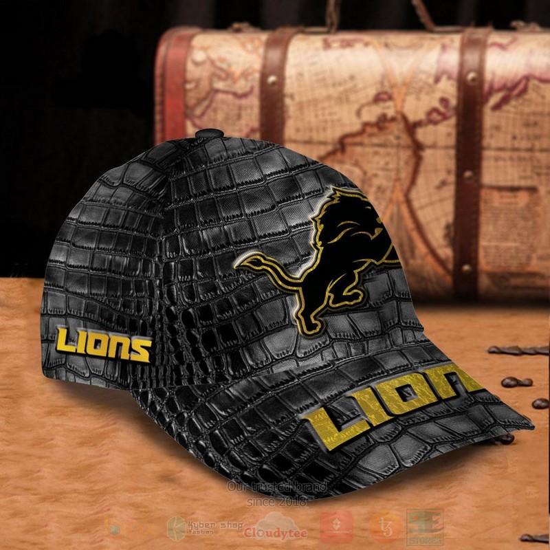 NFL_Detroit_Lions_Printed_Custom_Name_Cap_1