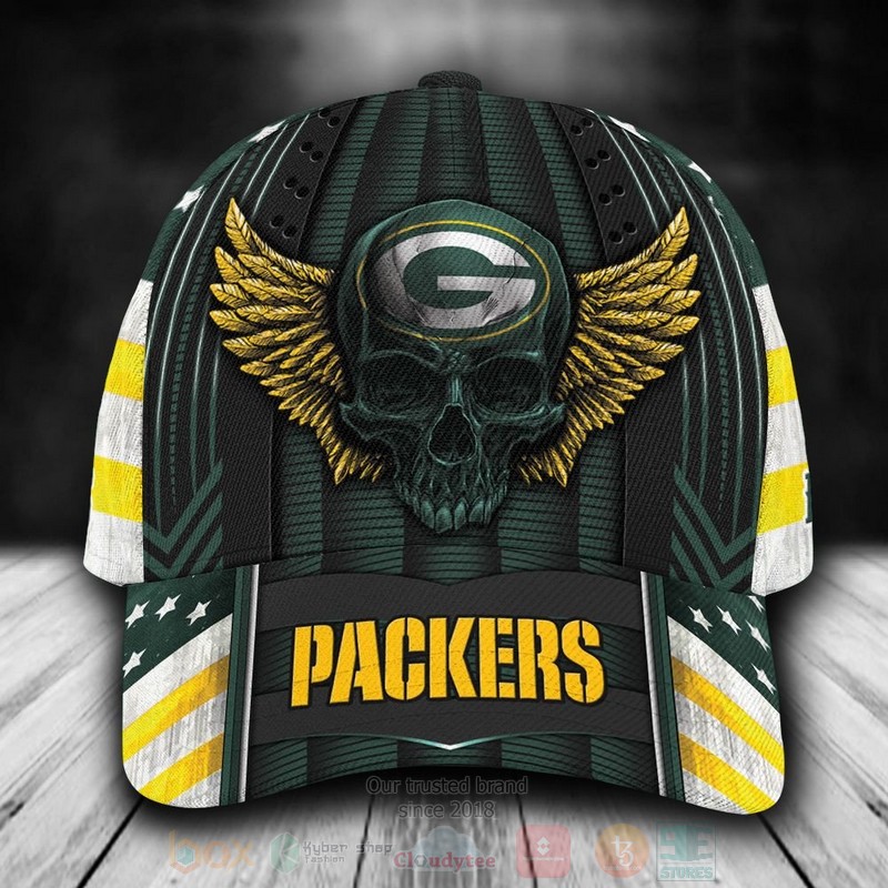NFL_Green_Bay_Packers_Skull_Custom_Name_Cap