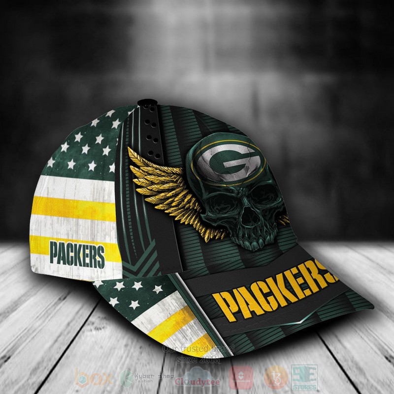 NFL_Green_Bay_Packers_Skull_Custom_Name_Cap_1