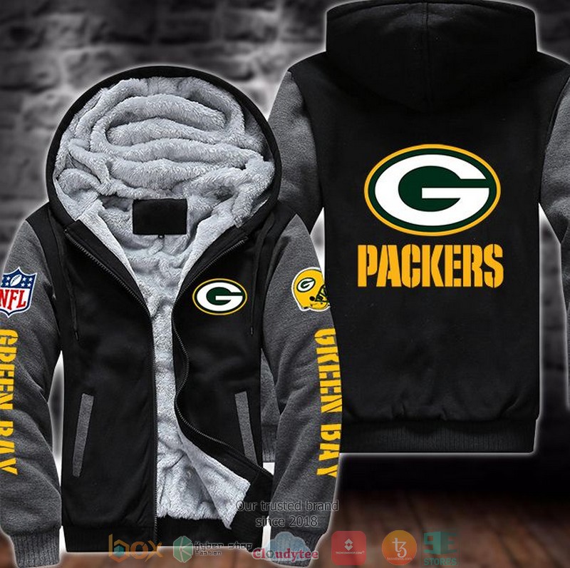 NFL_Green_Bay_Packers_logo_3d_fleece_hoodie_jacket_1