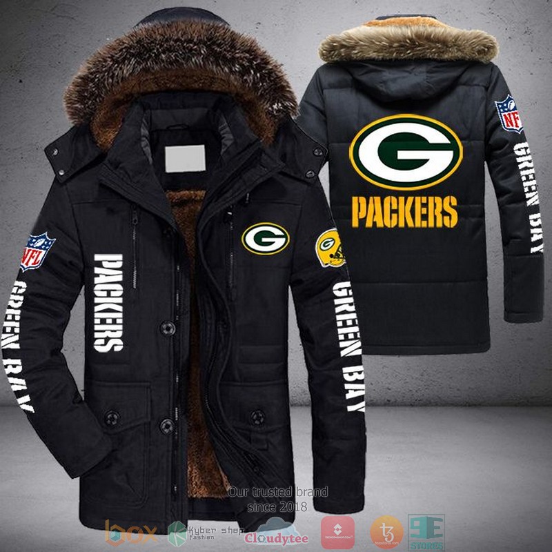 NFL_Green_Bay_Packers_logo_Parka_Jacket