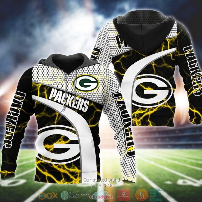 NFL_Green_Bay_Packers_spark_Black_3d_hoodie