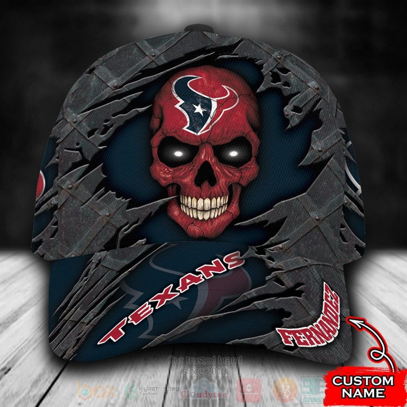 NFL_Houston_Texans_Skull_Custom_Name_Cap