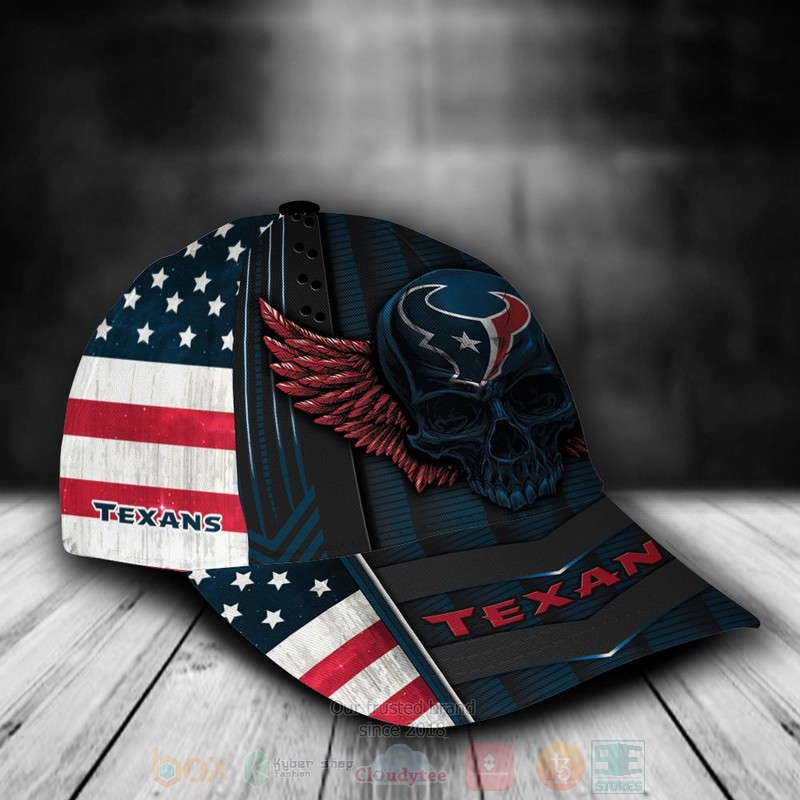 NFL_Houston_Texans_Skull_Custom_Name_Dark_Blue_Cap_1