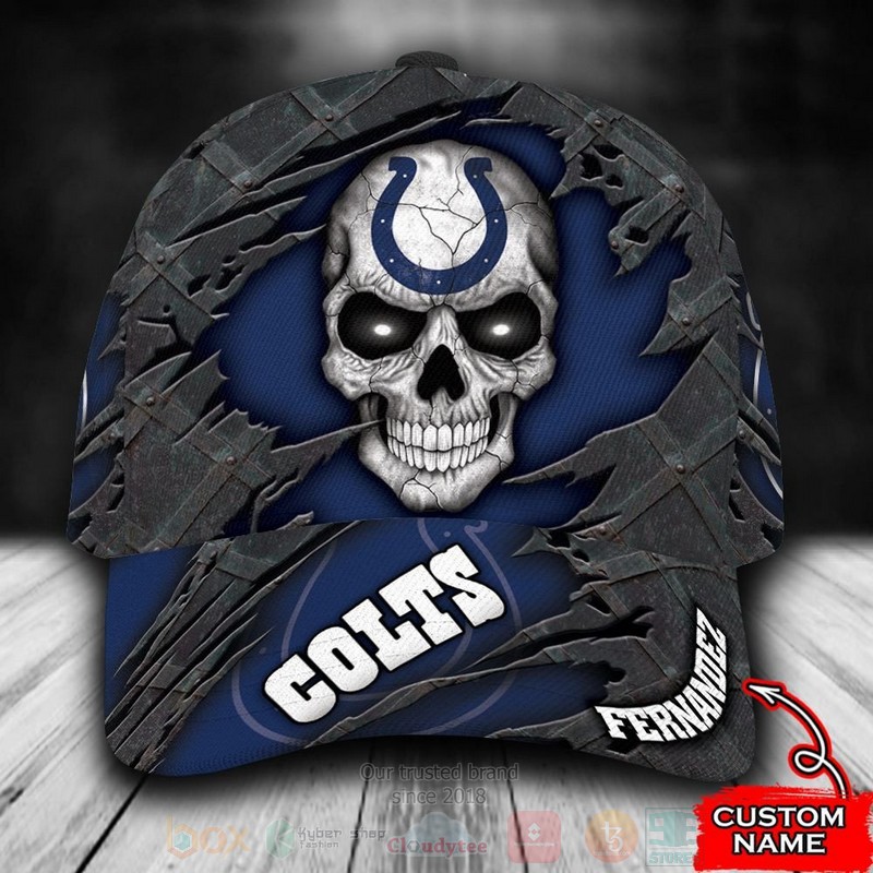 NFL_Indianapolis_Colts_Skull_Custom_Name_Cap