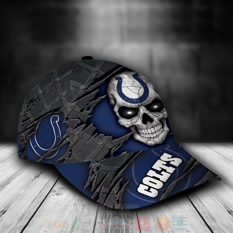 NFL_Indianapolis_Colts_Skull_Custom_Name_Cap_1