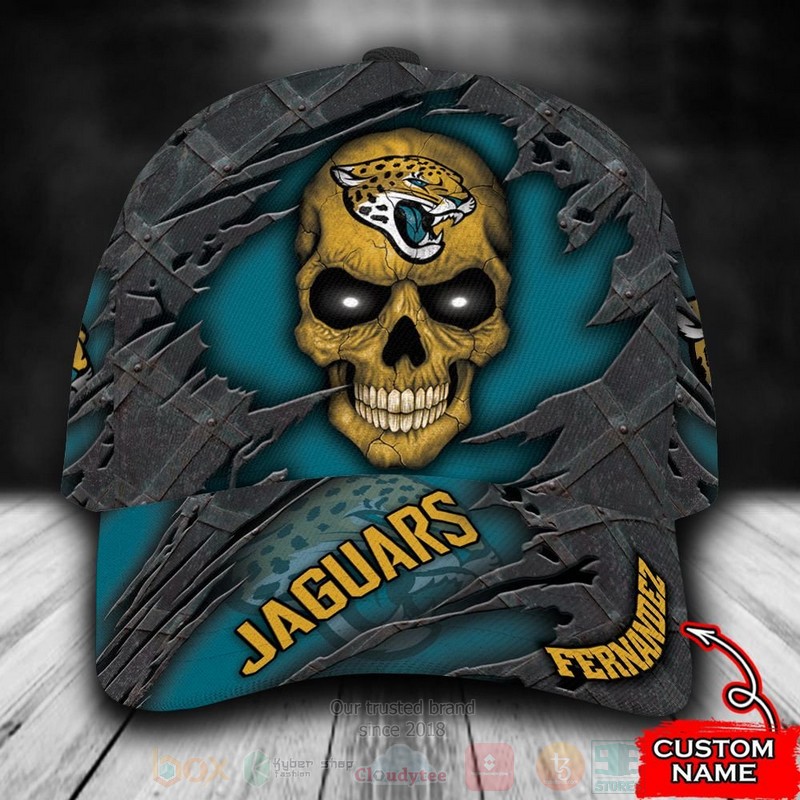 NFL_Jacksonville_Jaguars_Skull_Custom_Name_Cap