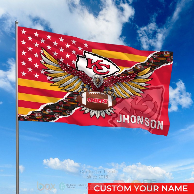 NFL_Kansas_City_Chiefs_Custom_Name_Flag_1