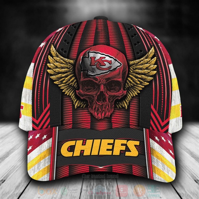 NFL_Kansas_City_Chiefs_Skull_Custom_Name_Cap