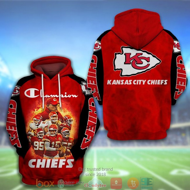 NFL_Kansas_City_Chiefs_Super_Champions_Red_3d_hoodie