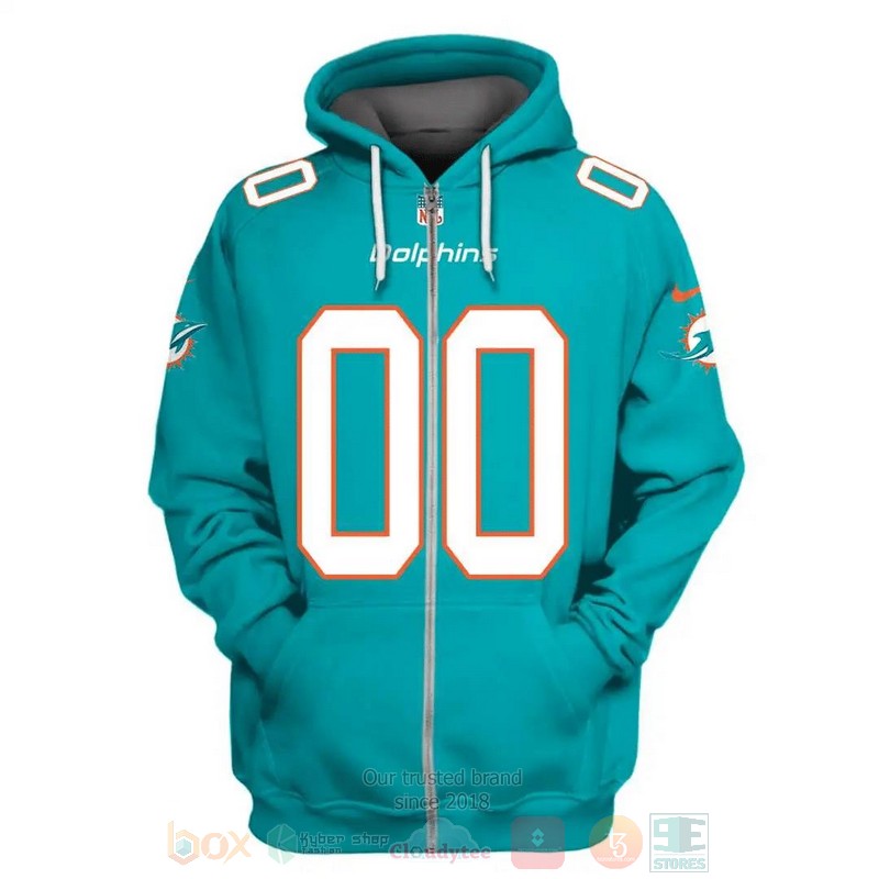 NFL_Miami_Dolphins_Personalized_3D_Hoodie_Shirt