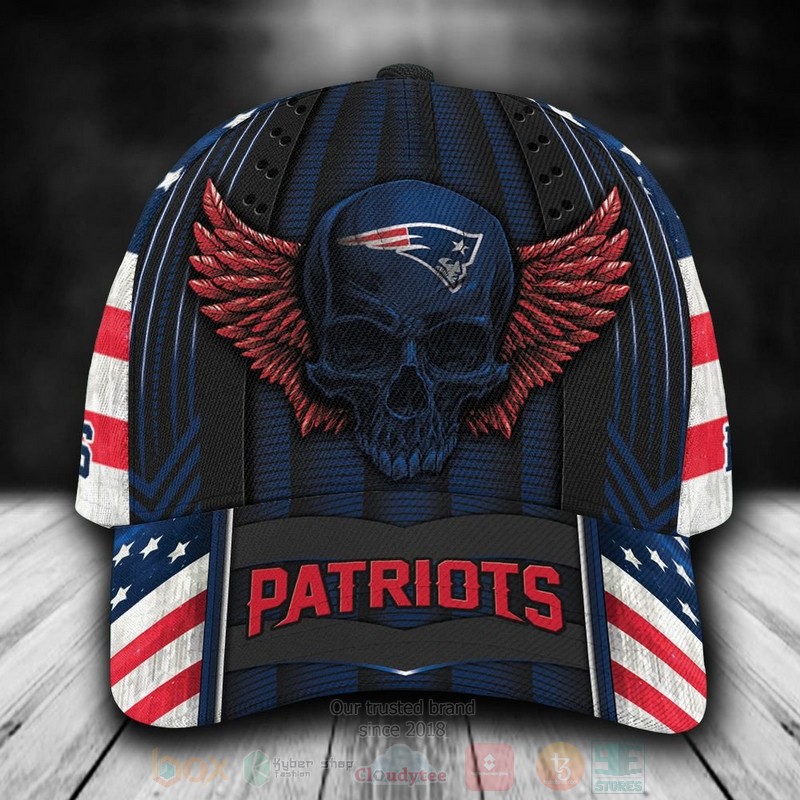 NFL_New_England_Patriots_Skull_Custom_Name_Cap