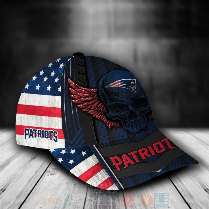 NFL_New_England_Patriots_Skull_Custom_Name_Cap_1