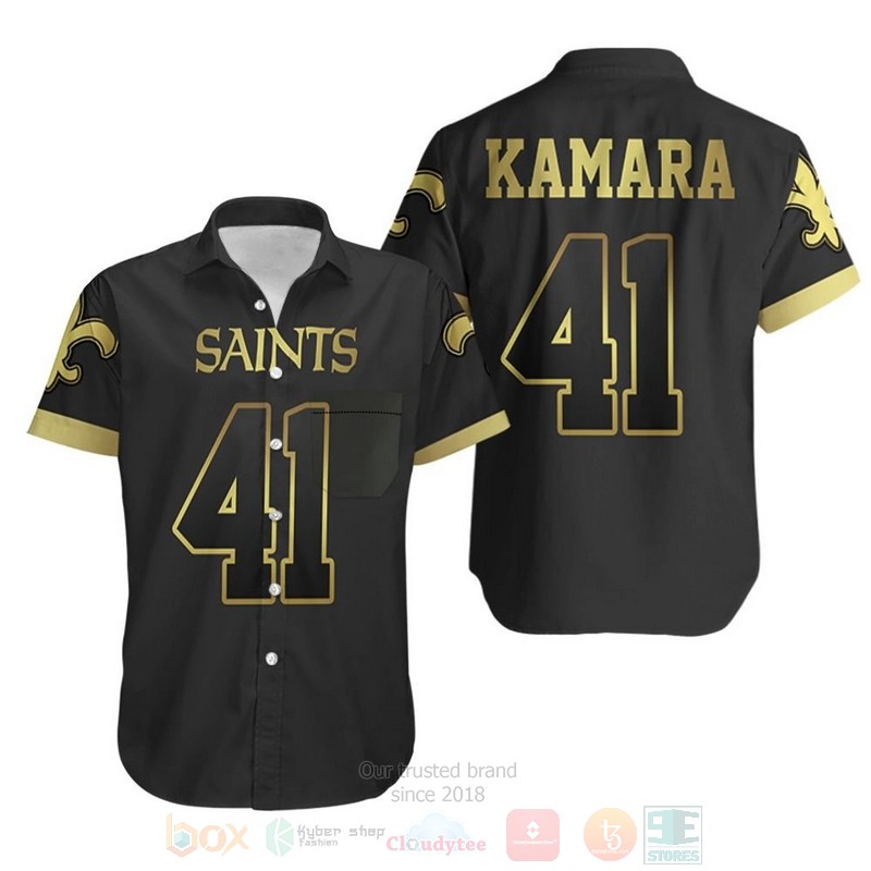 NFL_New_Orleans_Saints_41_Alvin_Kamara_Hawaiian_Shirt