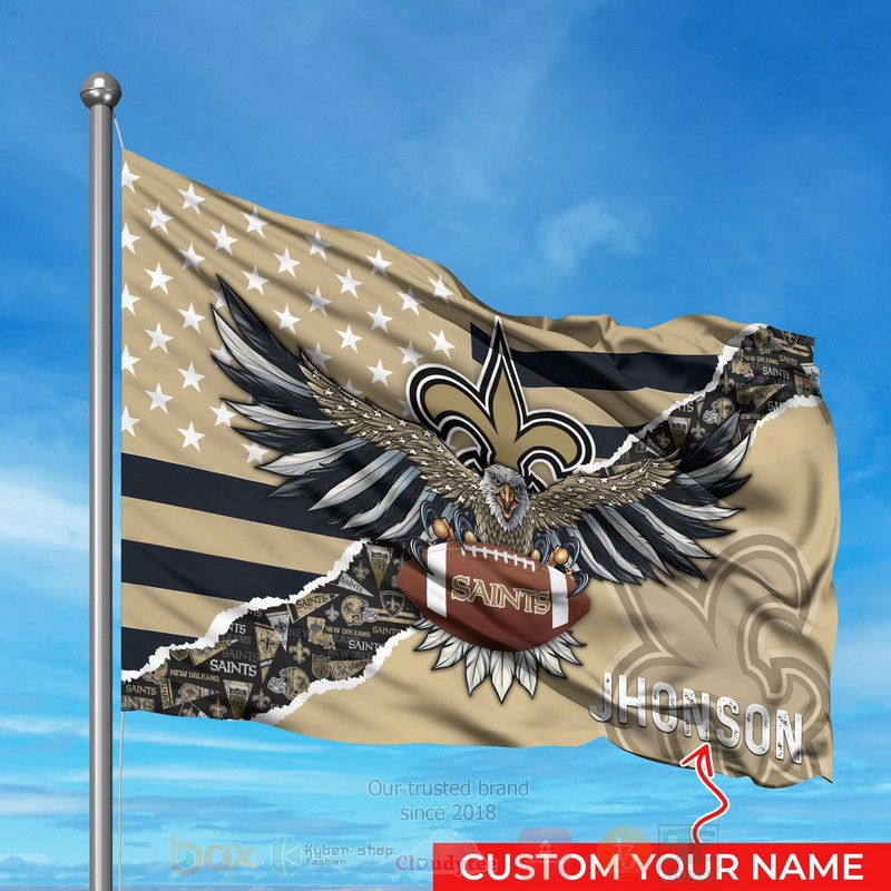 NFL_New_Orleans_Saints_Custom_Name_Flag