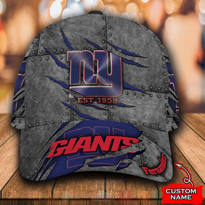 NFL_New_York_Giants_Custom_Name_Cap