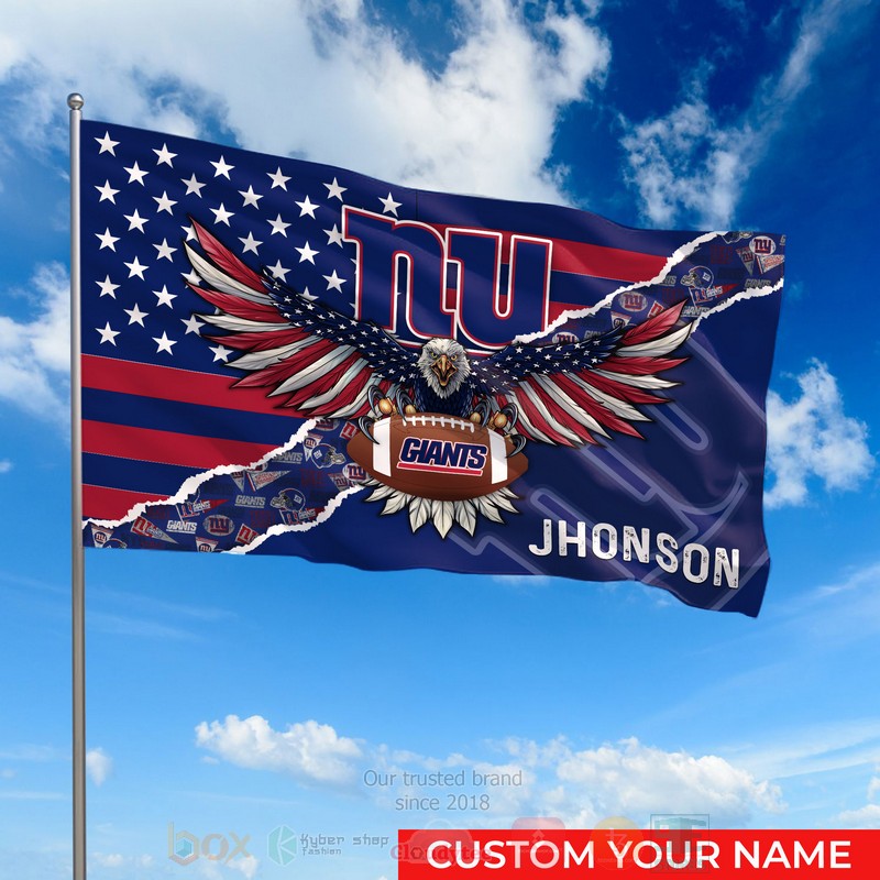 NFL_New_York_Giants_Custom_Name_Flag_1