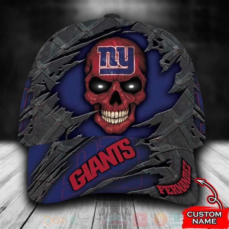 NFL_New_York_Giants_Skull_Custom_Name_Cap