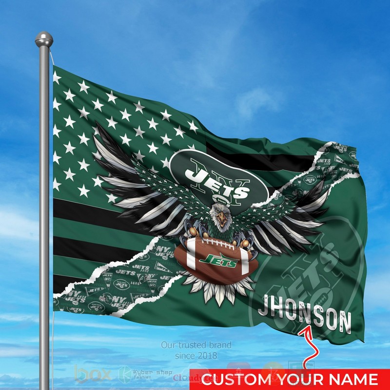 NFL_New_York_Jets_Custom_Name_Flag