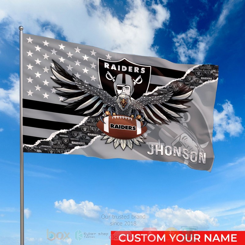 NFL_Oakland_Raiders_Custom_Name_Flag_1