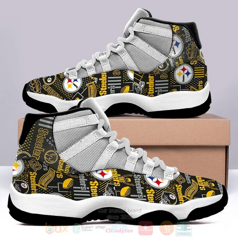 NFL_Pittsburgh_Steelers_Air_Jordan_11_Shoes