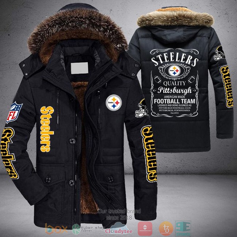 NFL_Pittsburgh_Steelers_Football_team_Parka_jacket