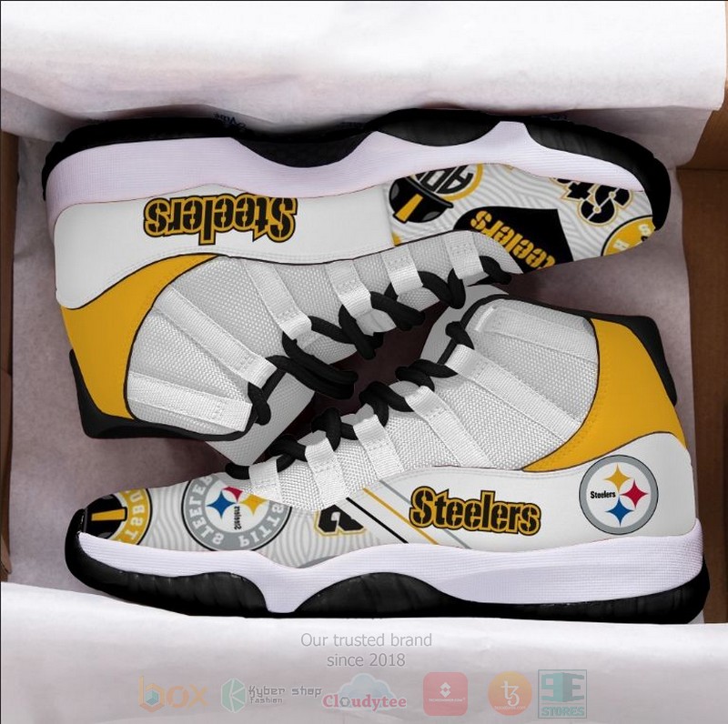 NFL_Pittsburgh_Steelers_Grey-White_Air_Jordan_11_Shoes