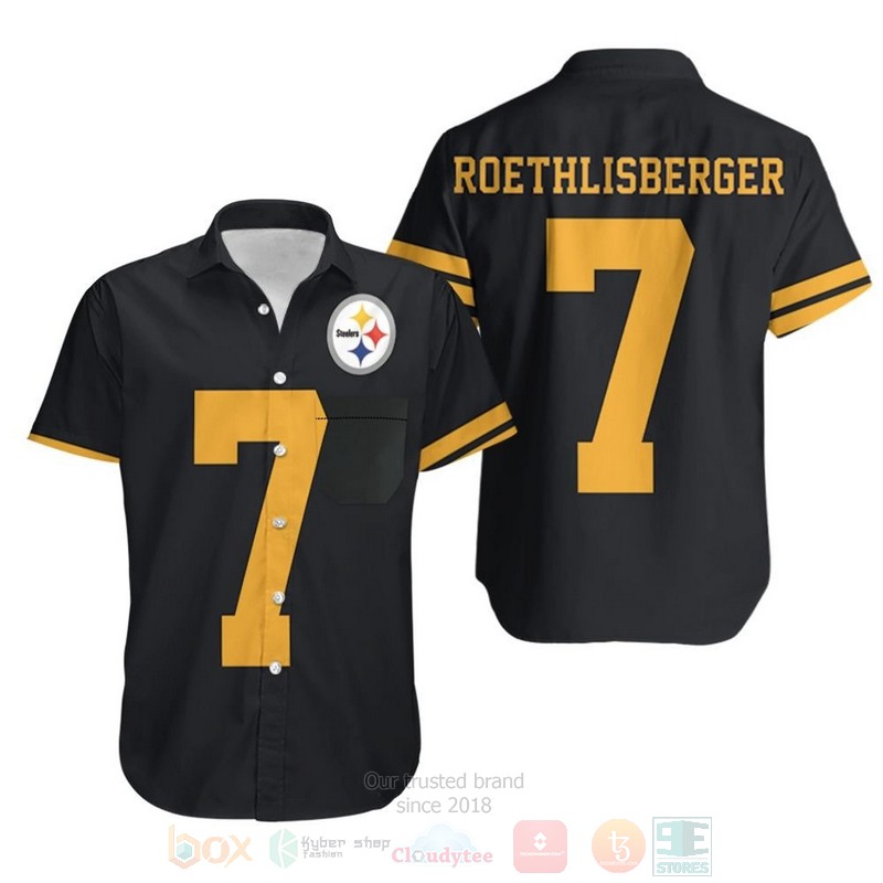NFL_Pittsburgh_Steelers_Rush_Ben_Roethlisberger_Hawaiian_Shirt