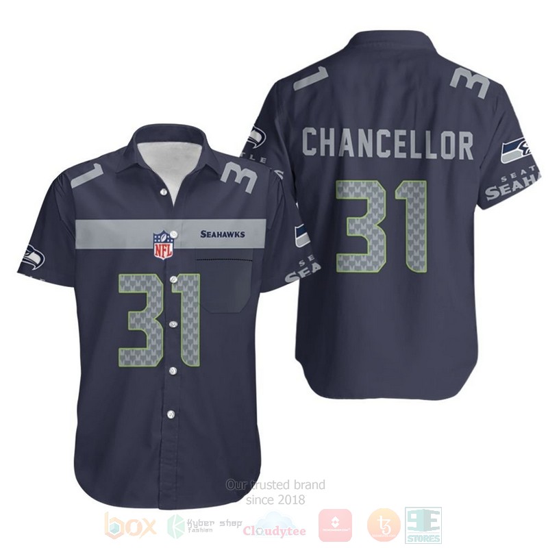 NFL_Seattle_Seahawks_Kam_Chancellor_Hawaiian_Shirt