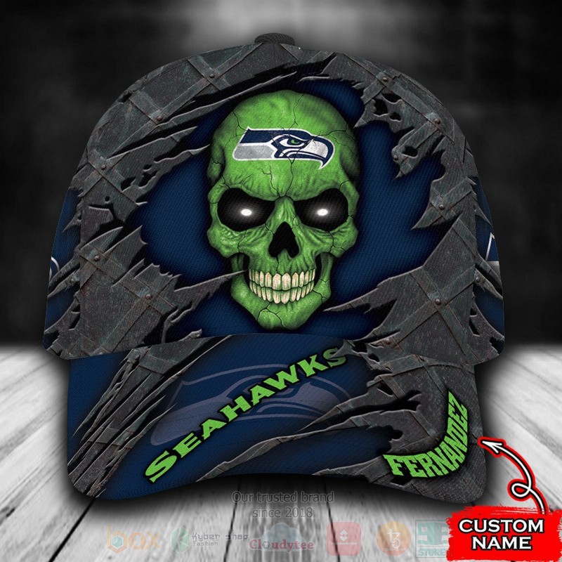 NFL_Seattle_Seahawks_Skull_Custom_Name_Cap