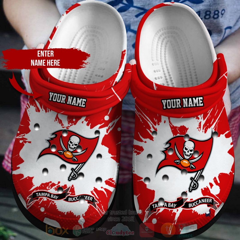 NFL_Tampa_Bay_Buccaneers_Custom_Name_Crocband_Crocs_Clog_Shoes