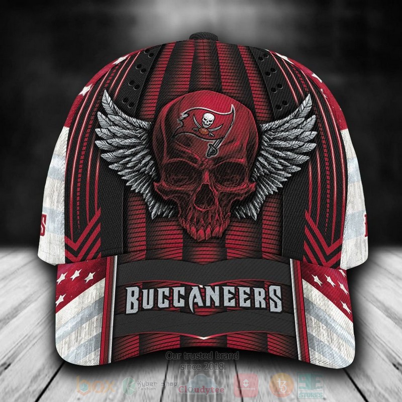NFL_Tampa_Bay_Buccaneers_Skull_Custom_Name_Red_Cap