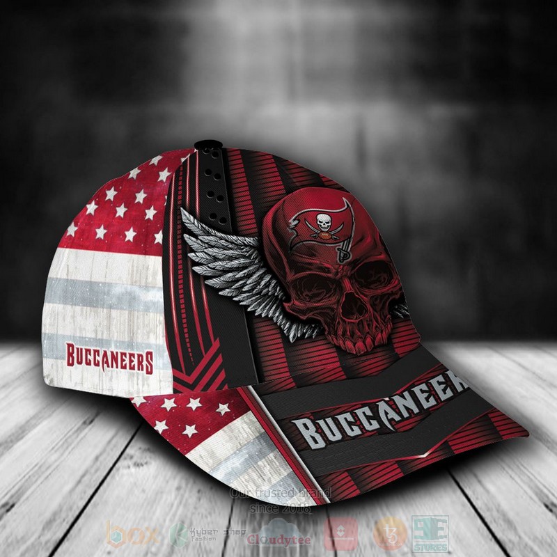 NFL_Tampa_Bay_Buccaneers_Skull_Custom_Name_Red_Cap_1