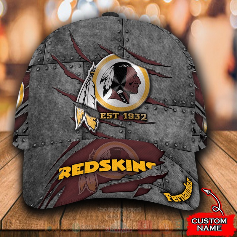 NFL_Washington_Redskins_Custom_Name_Cap