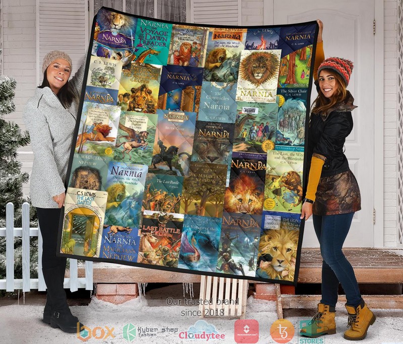 Narnia_Book_Series_Book_Covers_Quilt_1