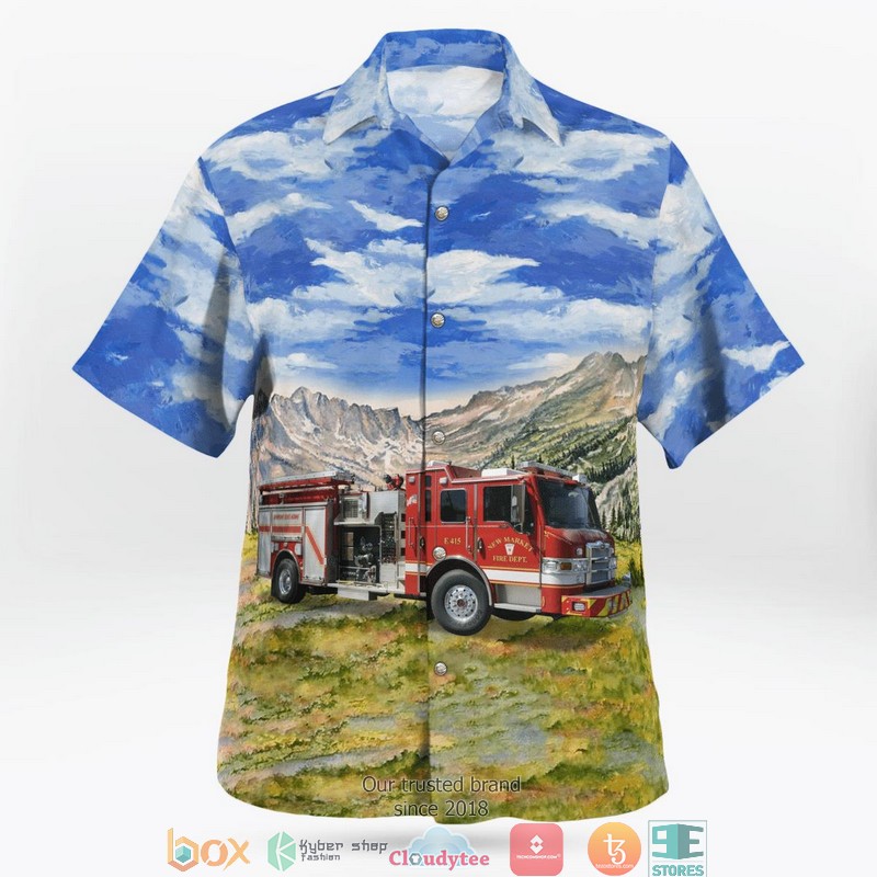 New_Market_Alabama_New_Market_Volunteer_Fire_Department_Engine_415_sky_Hawaiian_Shirt_1