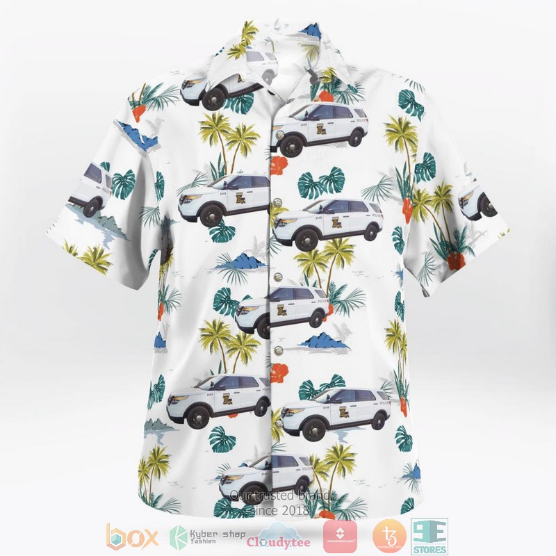 New_Orleans_Louisiana_Orleans_Levee_District_Police_White_Hawaiian_Shirt_1